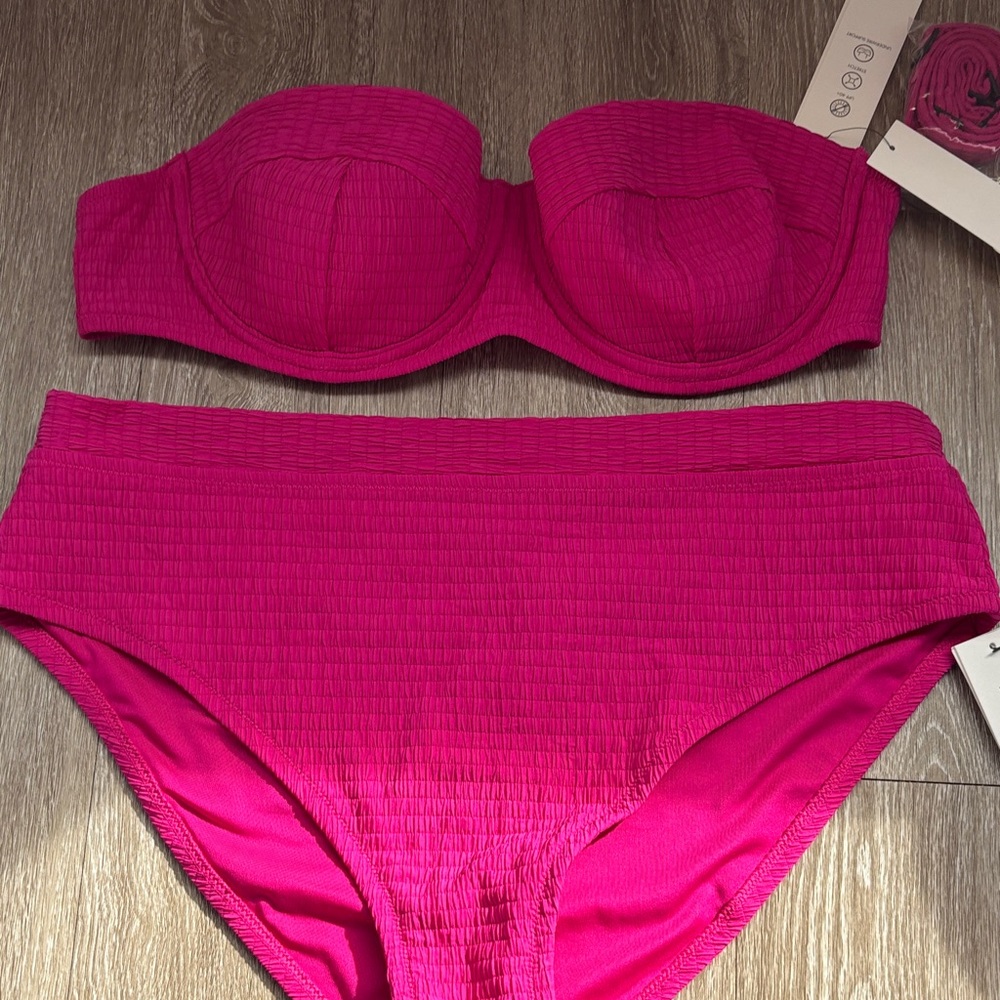 DKNY Pink Bikini Set